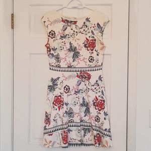 New York & Company Bateau Neck A-Line Dress (with Pockets!)